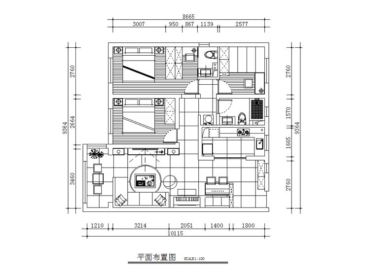 和平之門(mén)-113平-現(xiàn)代風(fēng)格-平面圖.jpg