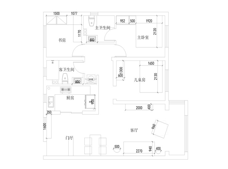 中海和平之門四期-114平-現(xiàn)代風格-平面布局.jpg